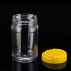 Empty Different Capacity 900ML Cosmetic Cream PET Plastic Jar With PET Lid