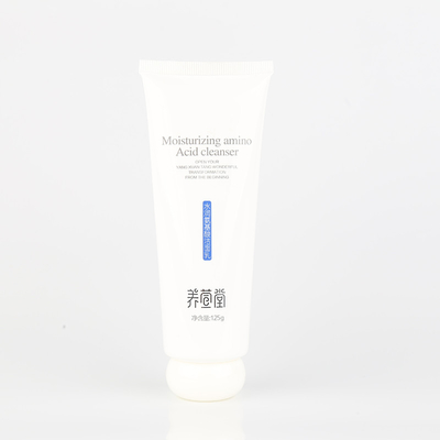 Plastic Open Ended Cosmetic Hand Cream Lotion Squeeze Tube 100ml With Screw Top Lid